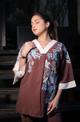 Indo western machine work Coord set